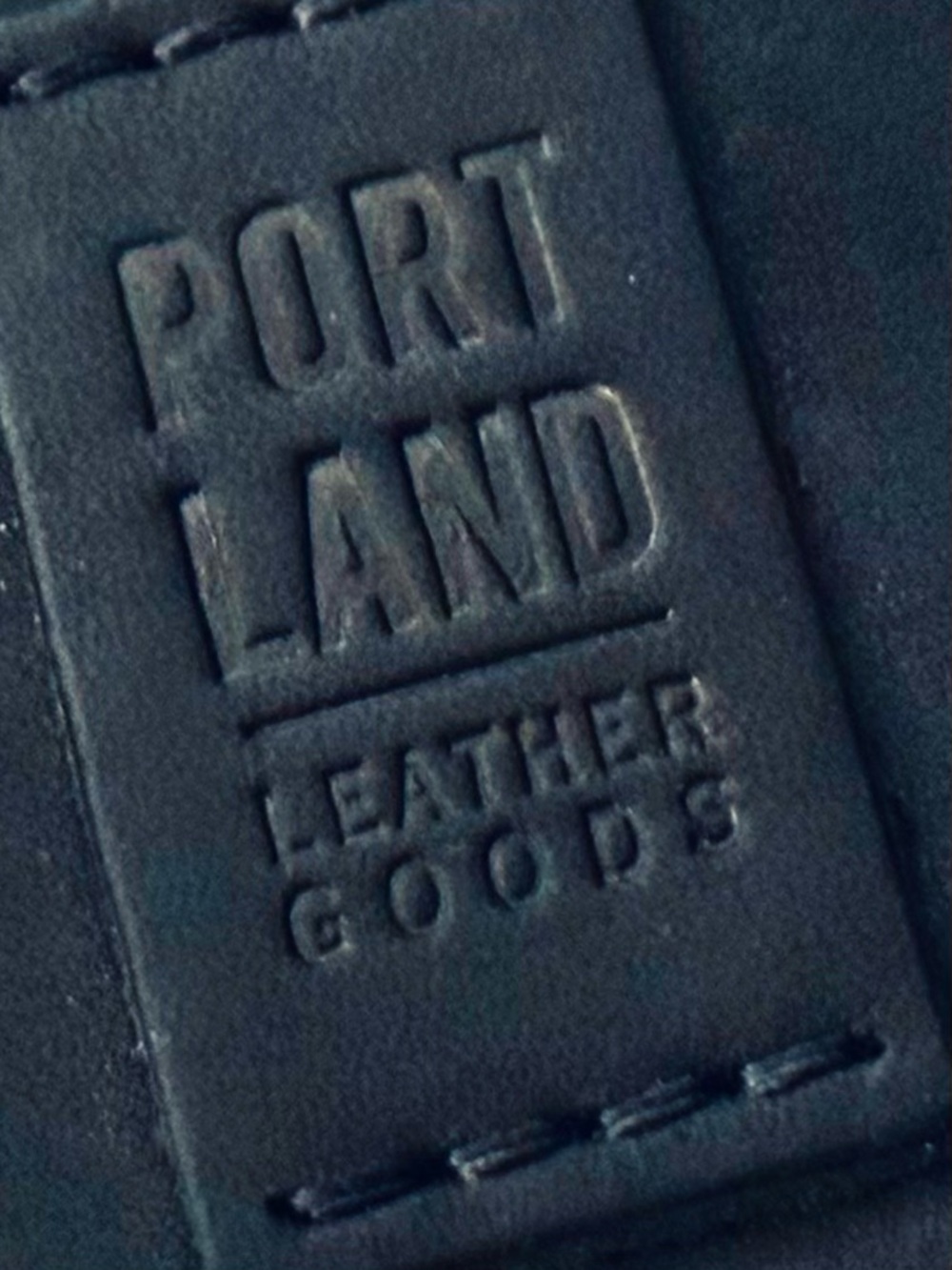 Portland Leather Goods Adriana Pouch Wristlet in Black - Picture 3 of 10